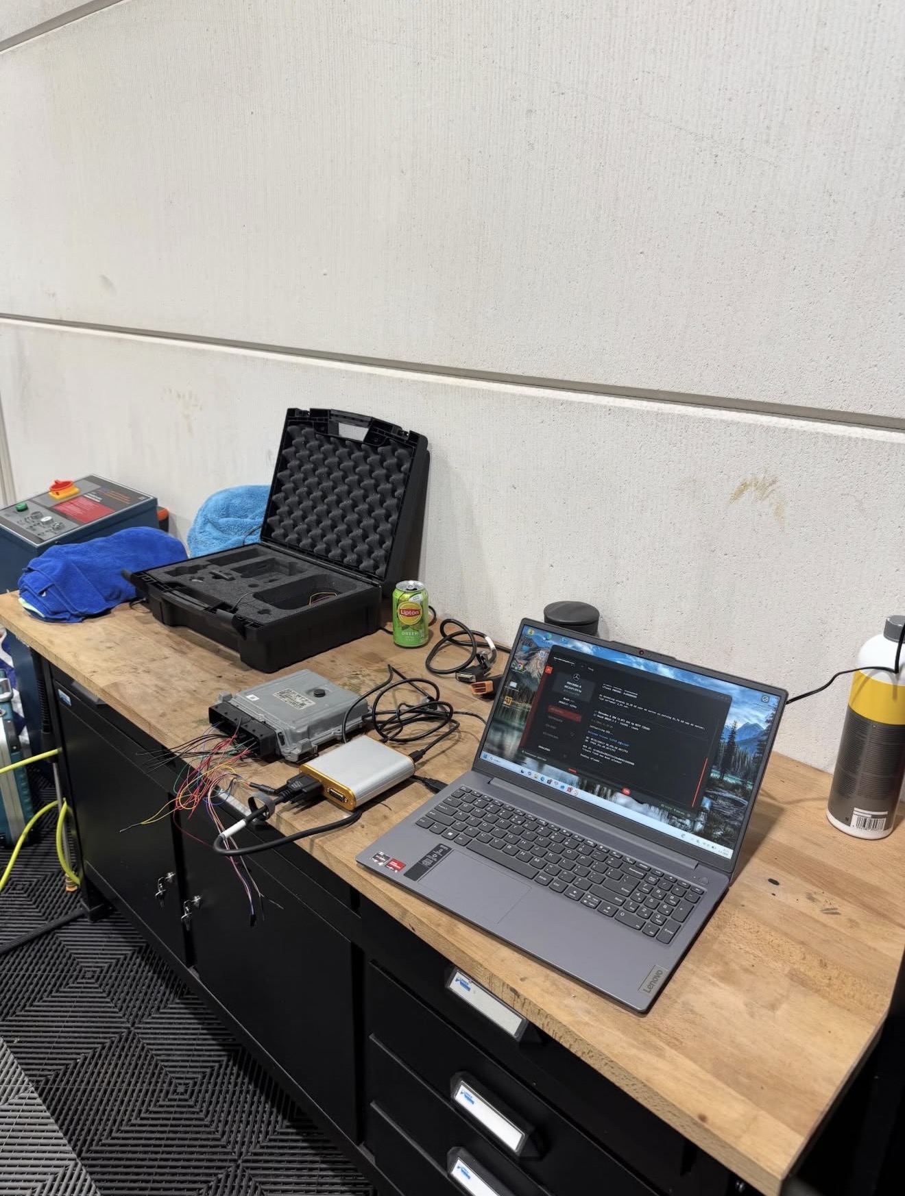 Mercedes ECU Bench — Bench Tuning